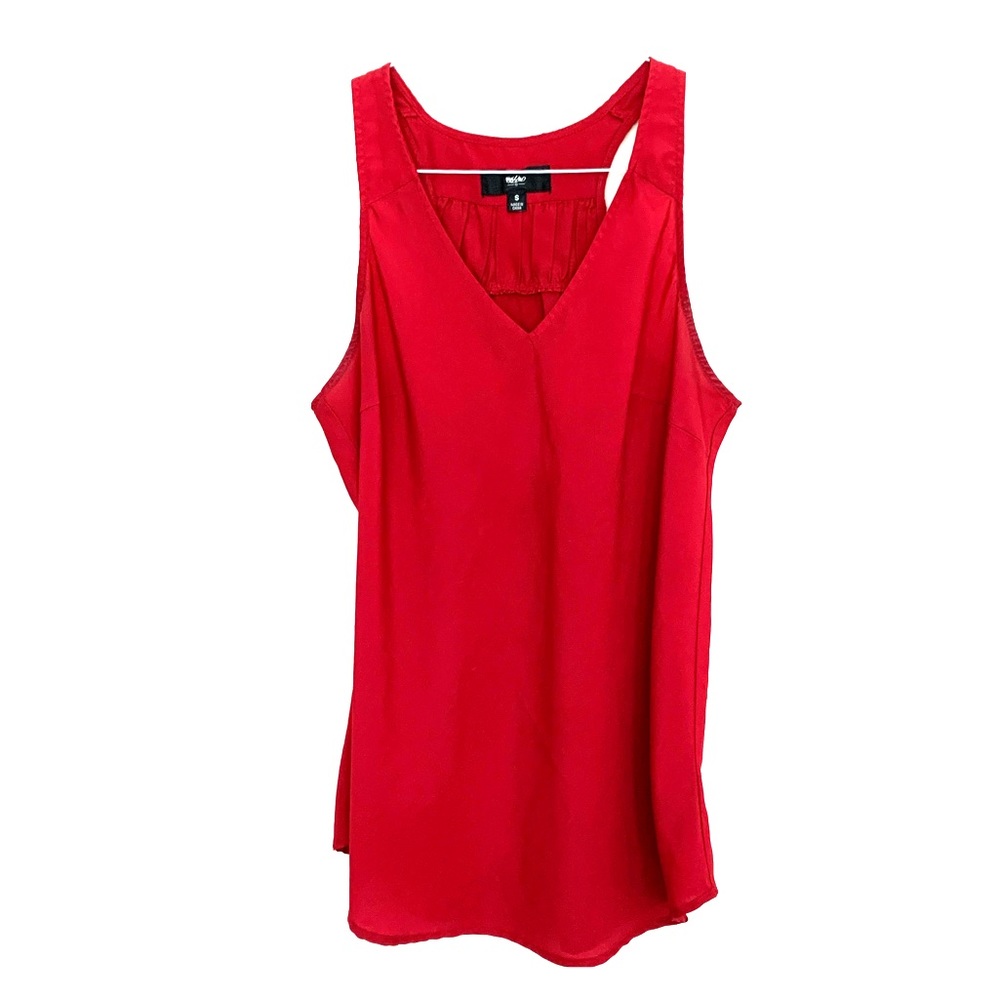 2/$15 Red Racerback blouse